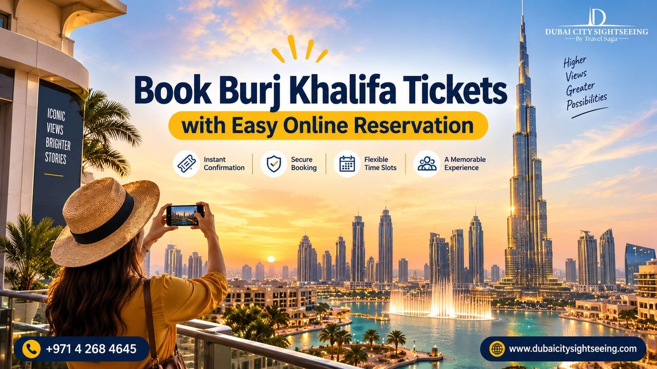Dubai, Travel, Book Burj Khalifa Tickets With Easy Online Reservation