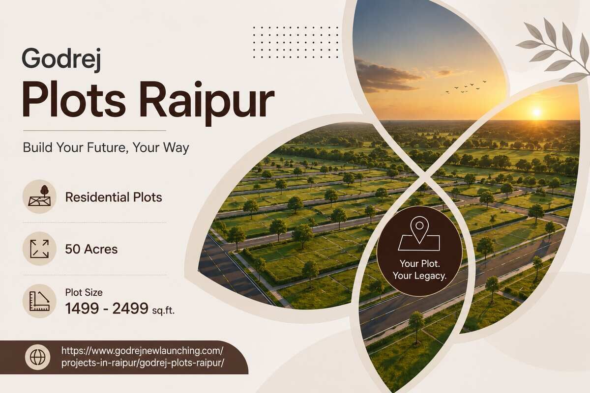 Mumbai, Residential Plots, 1499 Sq. Feet,  Godrej Plots Raipur - Residential Plots For Homebuyers