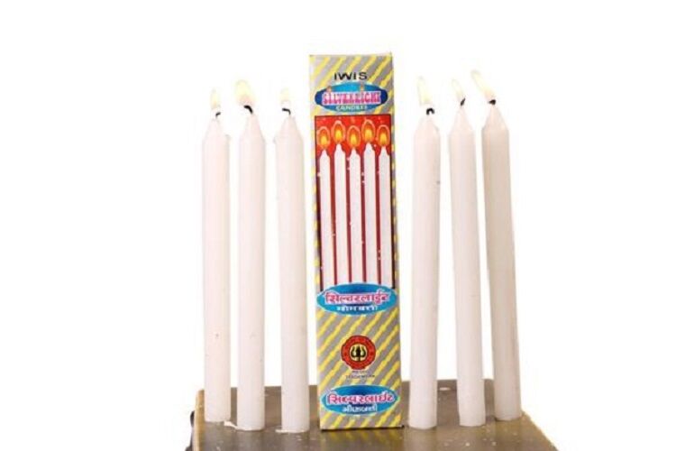 Mumbai, Household Items, INR 150,  HOUSE HOLD PPLAIN WHITE CANDLES- AARYAH DECOR