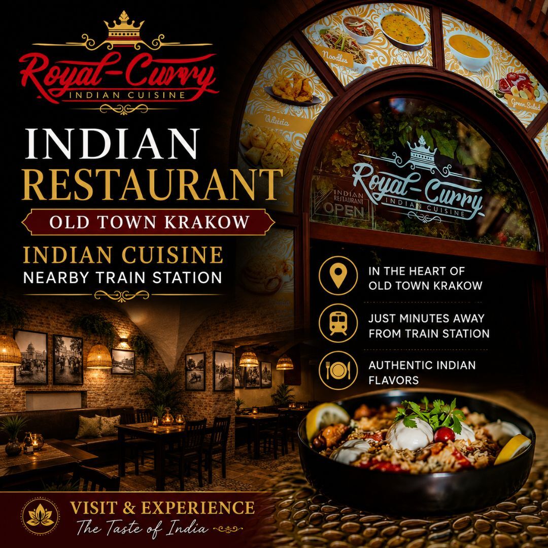 Warsaw, Restaurants, Indian Restaurant Old Town Krakow &ndash; Authentic Indian Food At Royal Curry
