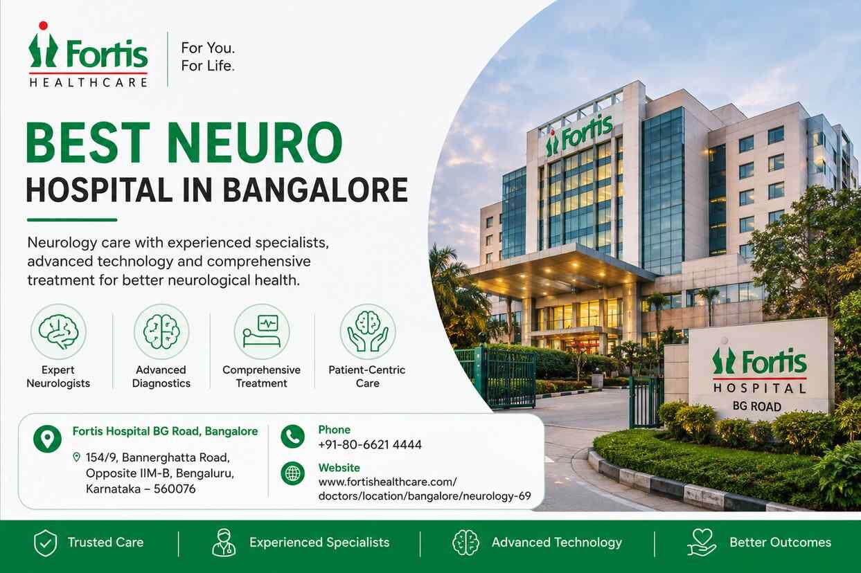 Bangalore, Health, Best Neuro Hospital In Bangalore | Fortis Healthcare