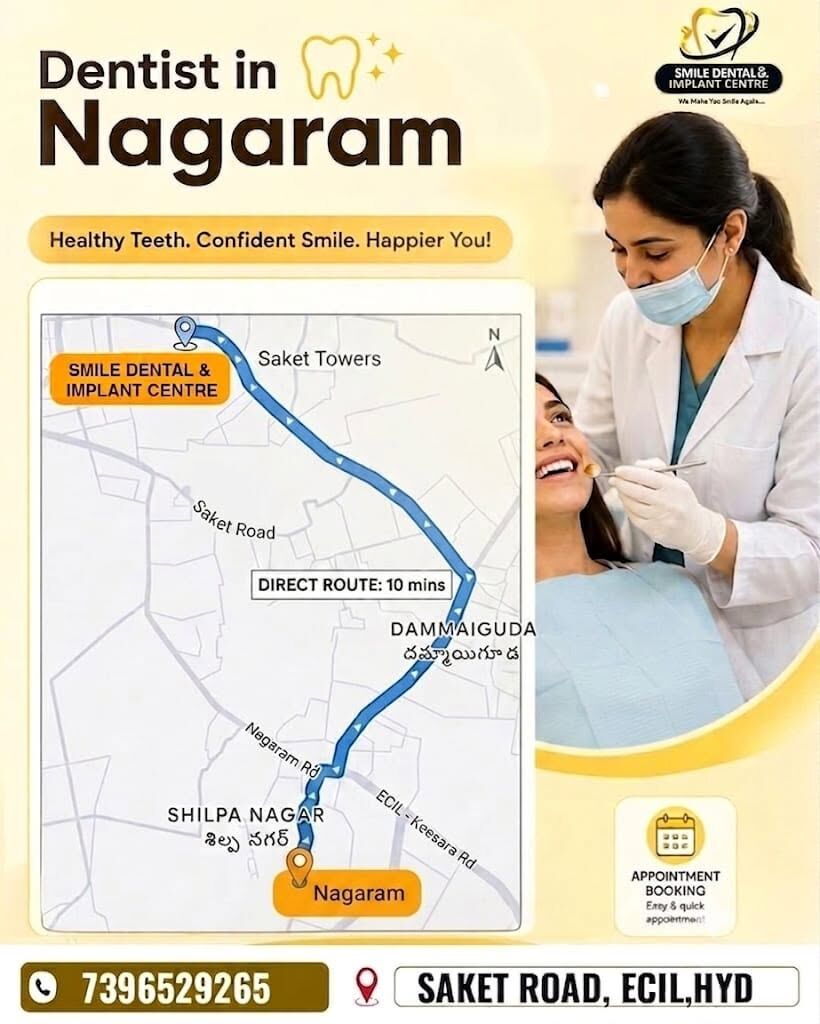 Hyderabad, Dental, Looking For A Trusted Dentist Near Nagaram?