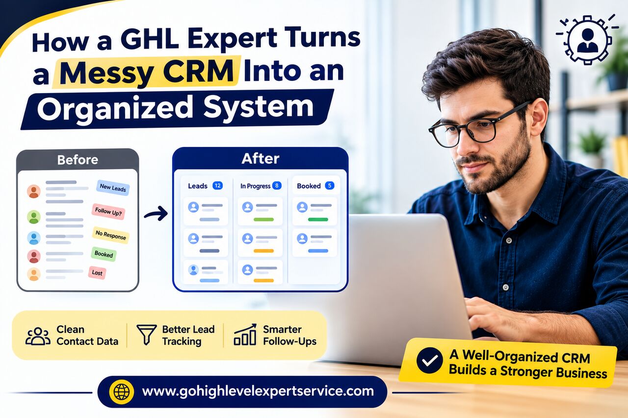 New York, Web Design & Development, How A GHL Expert Fixes CRM Clutter And Creates Better Workflows