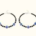 INR 1400,  Silver Baby Bracelets & Silver Nazariya For Newborns | MK Ghare Jewellers