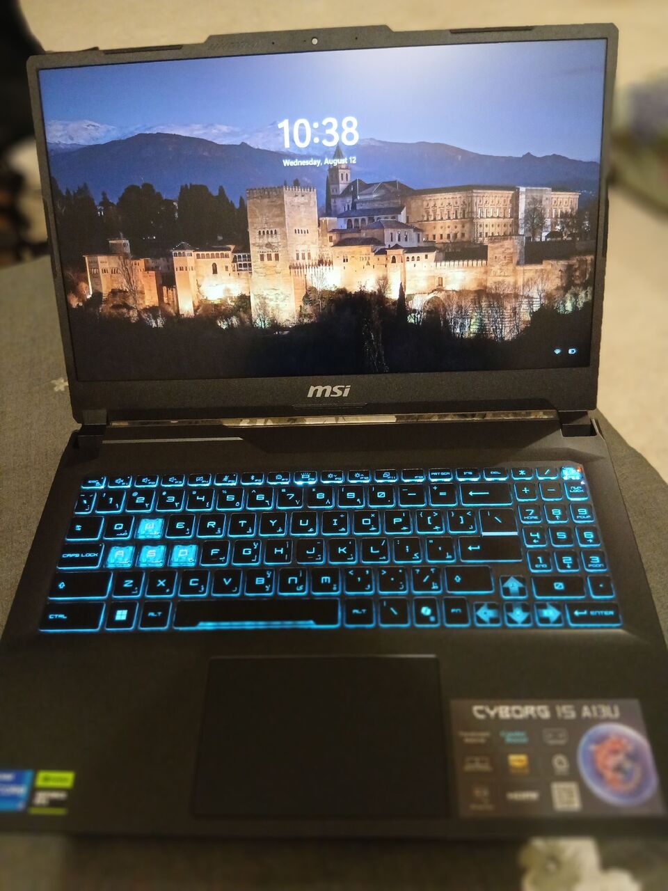 Riyadh, Computers, SAR 2849,  MSI Cyborg 15 A13U Gaming Laptop