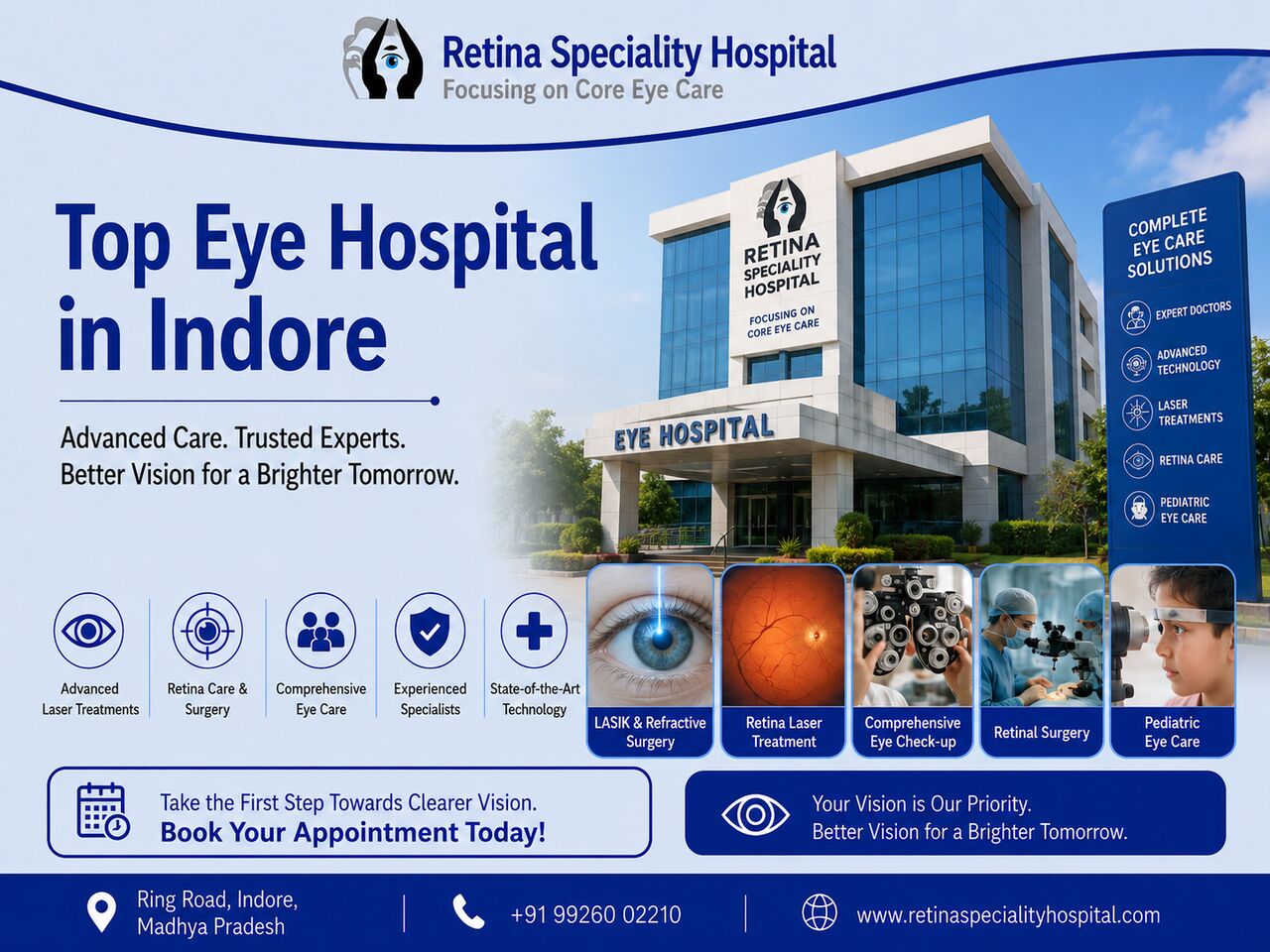 Indore, Health, Top Eye Hospital In Indore For Retina Treatment And Surgery