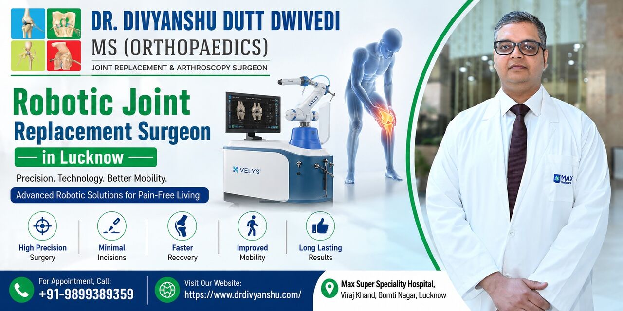 Lucknow, Medical, Best Robotic Joint Replacement Surgeon In Lucknow