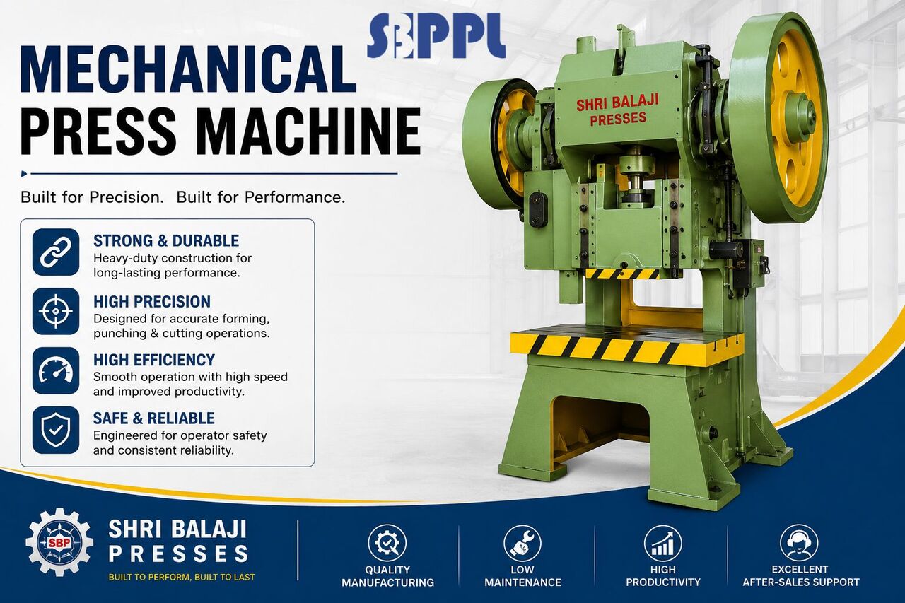 Mumbai, Industrial Machinery, Mechanical Press Machine