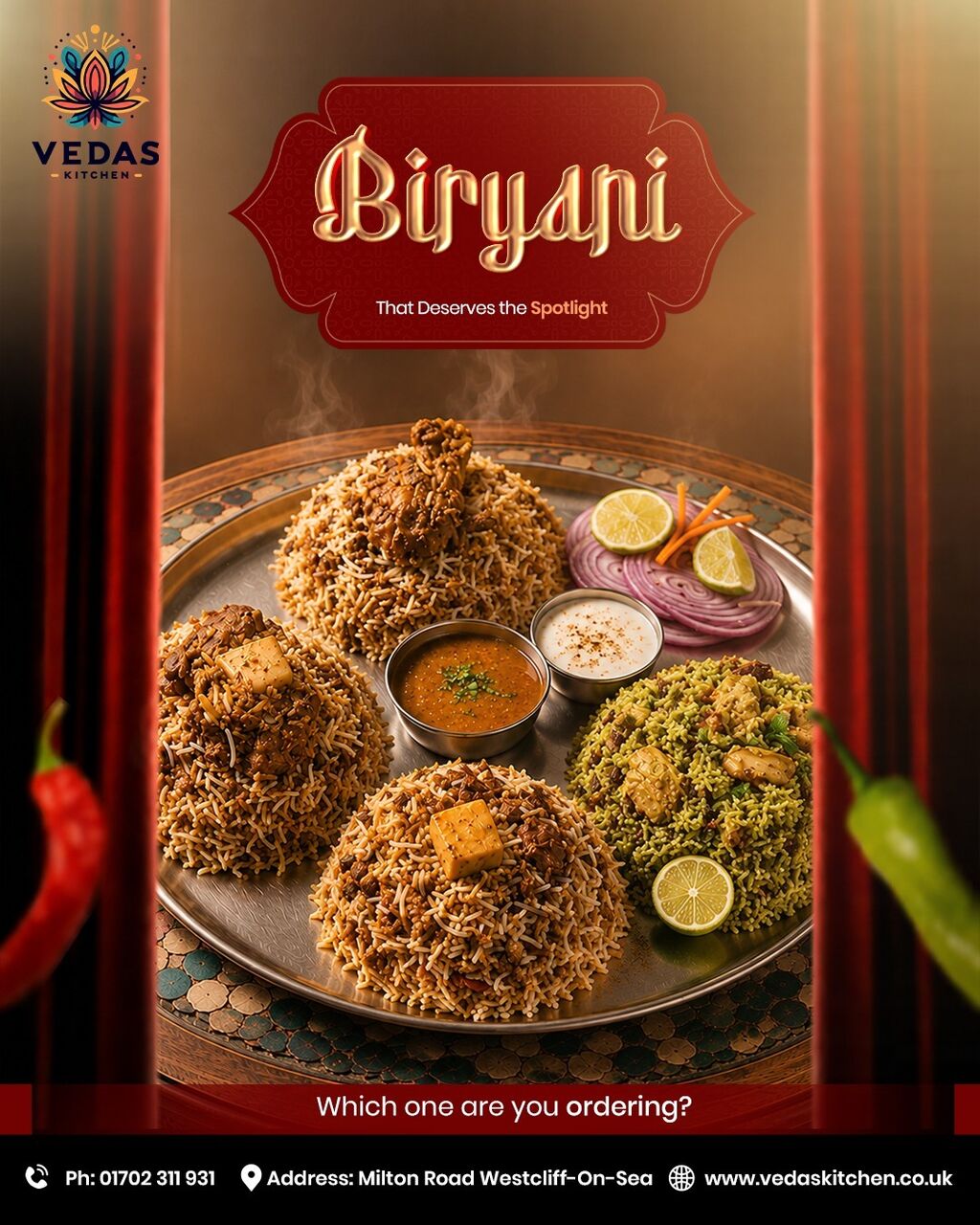 London, Food & Drink, Indian Restaurant In Southend On Sea - Vedas Kitchen