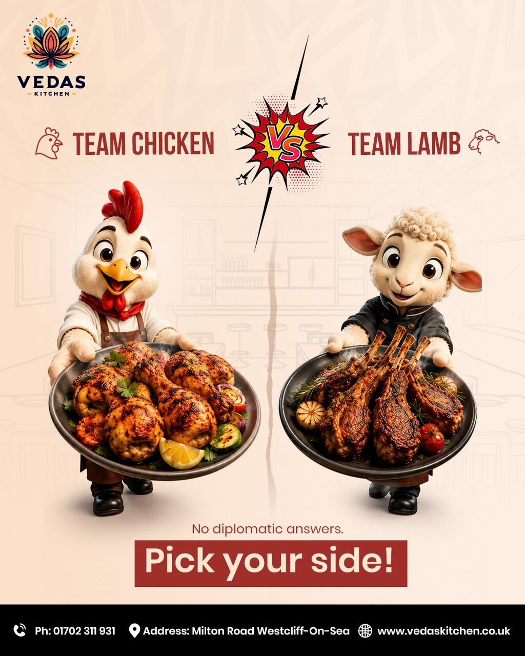 London, Food & Drink, Indian Restaurant In Southend On Sea - Vedas Kitchen