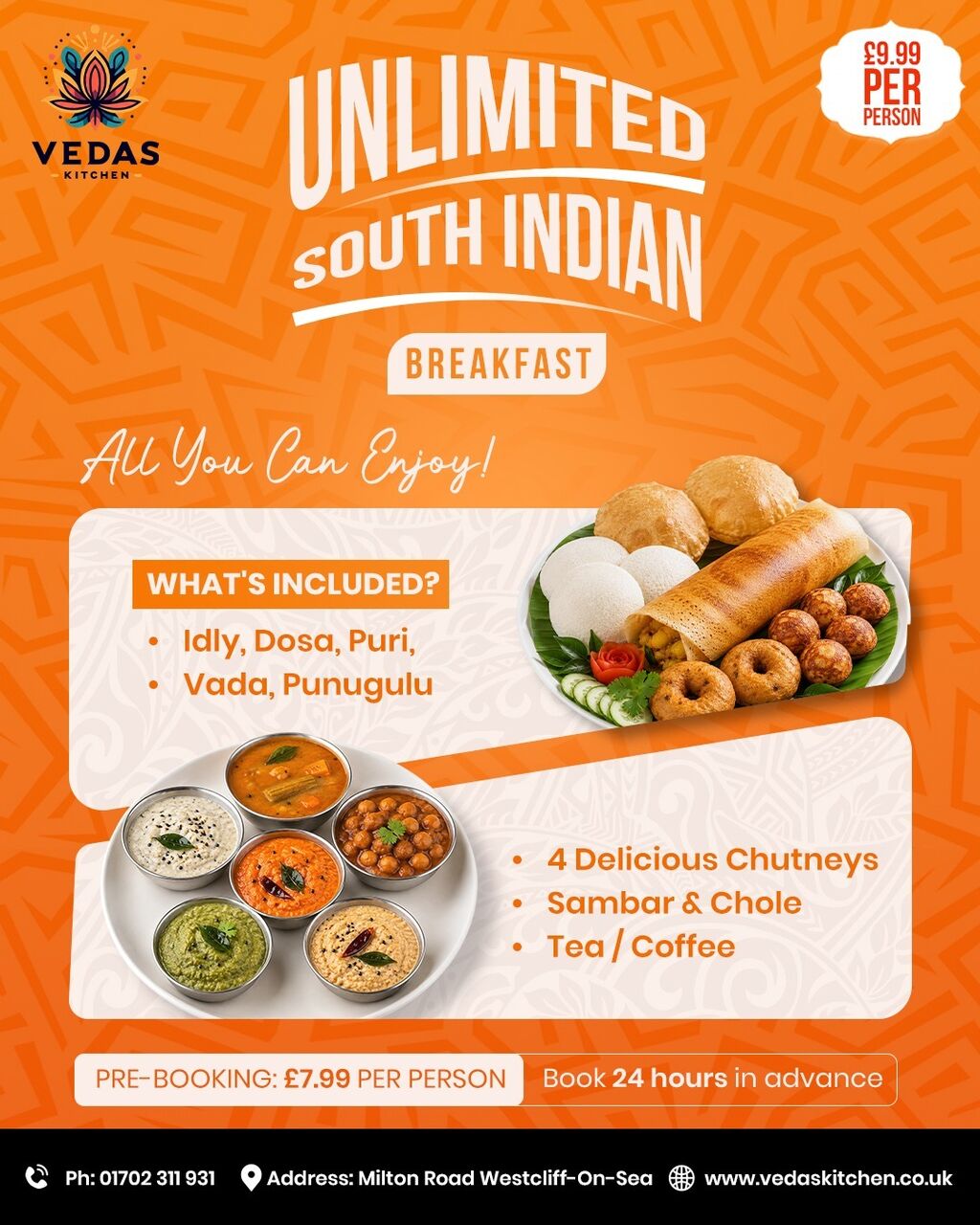 London, Food & Drink, Indian Restaurant In Southend On Sea - Vedas Kitchen