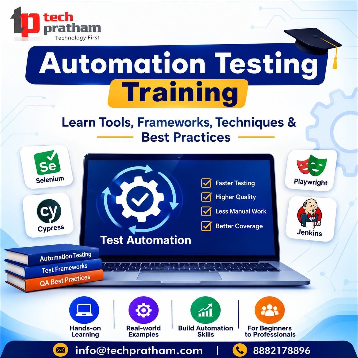 New Delhi, Education, Automation Testing Training: Learn Tools, Frameworks, Techniques & Best Practices