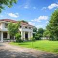 THB 76000000,  5 BR,  587 Sq. Feet,  ขายบ้านเดี่ยว 587 ตรว. ถนนเมน ในสนามกอ