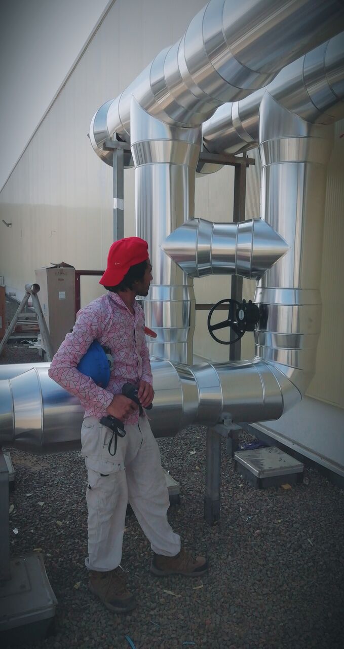 Jeddah, Technical, Professional Round Pipe And Tank Aluminum Cladding Services
