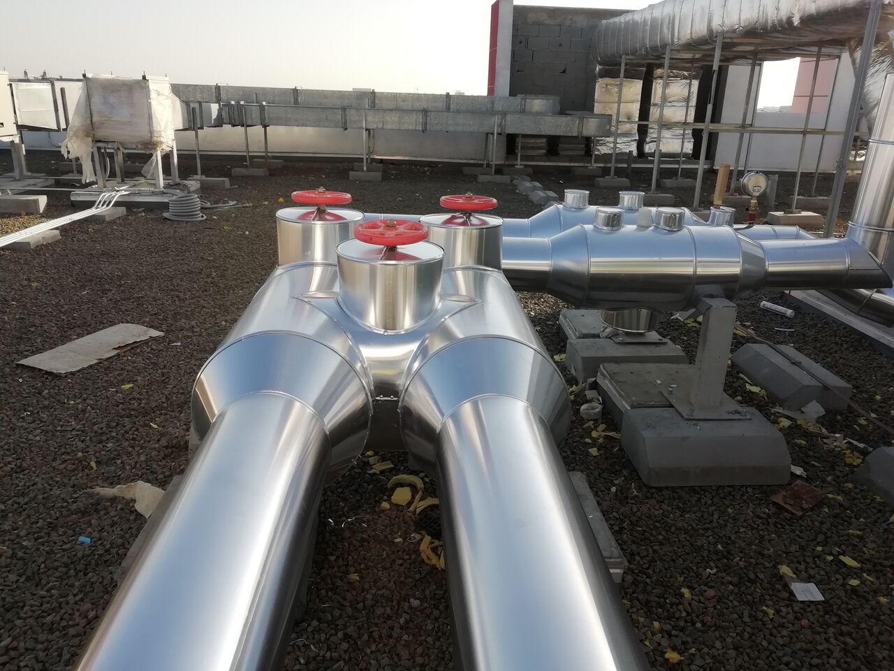 Jeddah, Technical, Professional Round Pipe And Tank Aluminum Cladding Services