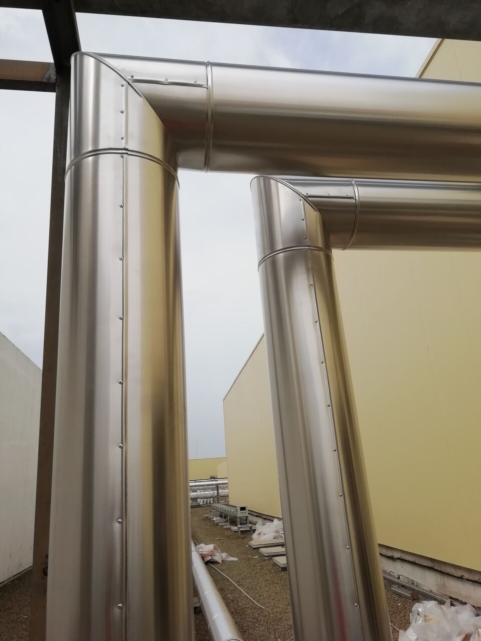 Jeddah, Technical, Professional Round Pipe And Tank Aluminum Cladding Services