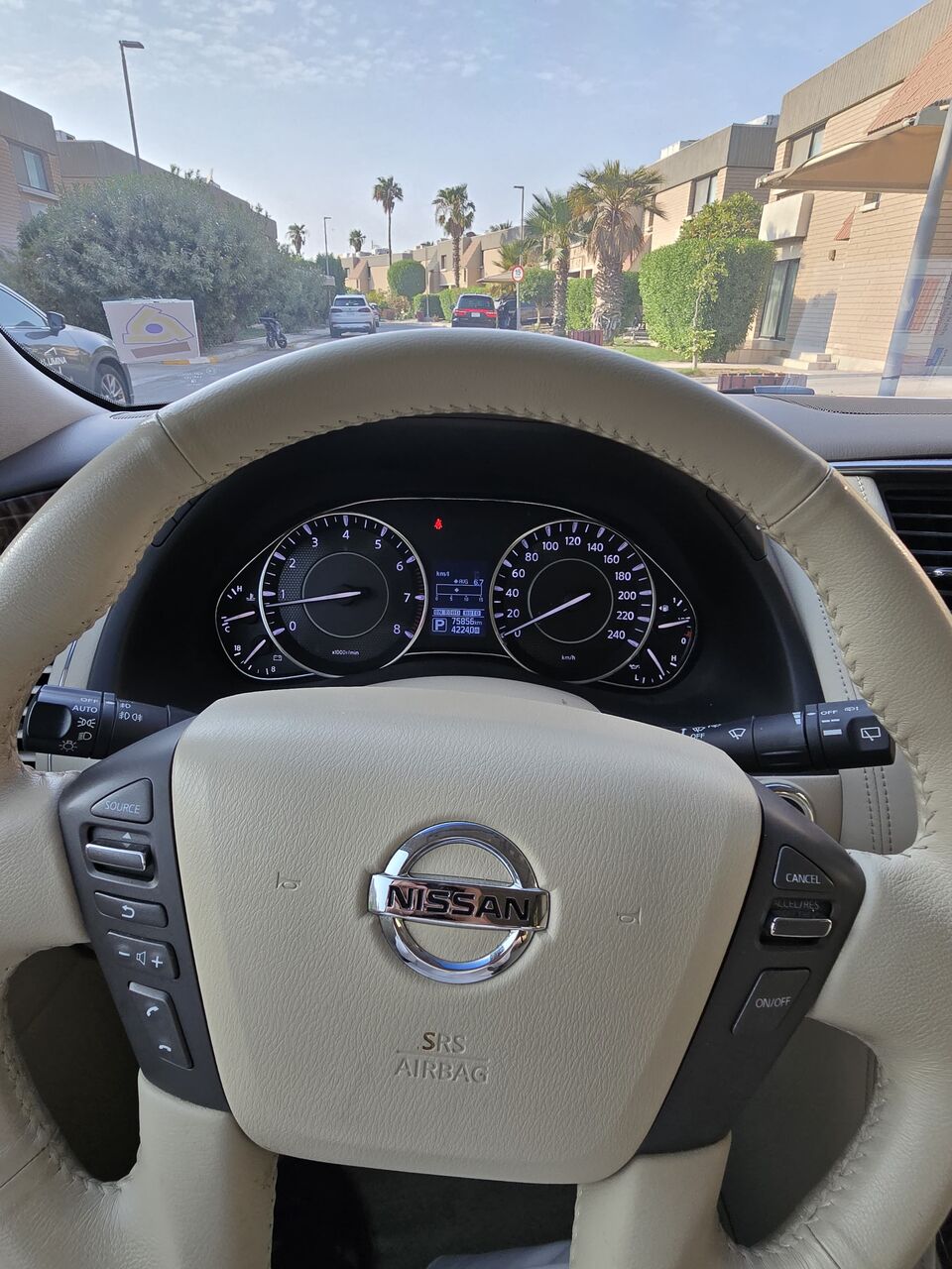 Khobar, Vehicles, Cars & Trucks , SAR 140000,  Nissan Patrol,  2017,  Automatic,  75000 KM,   Titanium Full Option 🔥