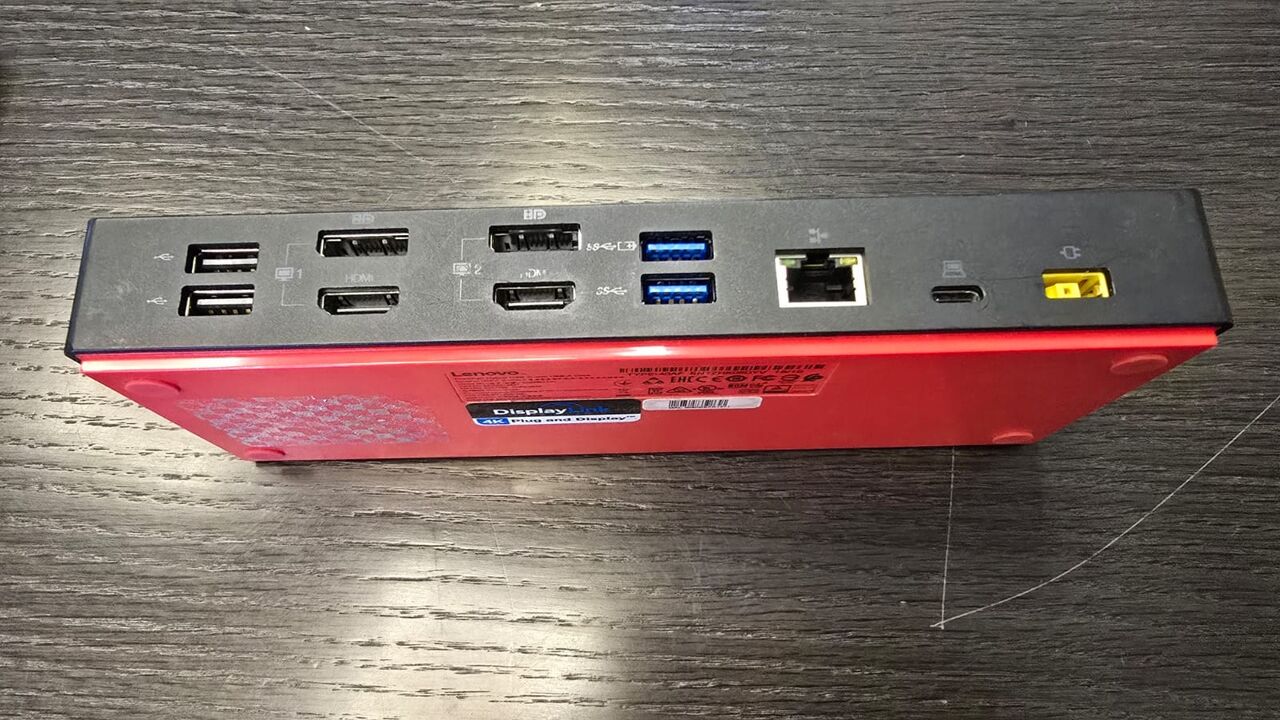 Al Safa, Computers, SAR 270,  ThinkPad Hybrid USB -C With USB-A Dock Type:40AF Including Power Supply