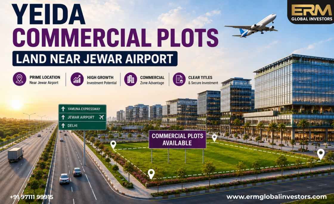 Noida, Commercial Plots, YEIDA Commercial Plots | Land Near Jewar Airport