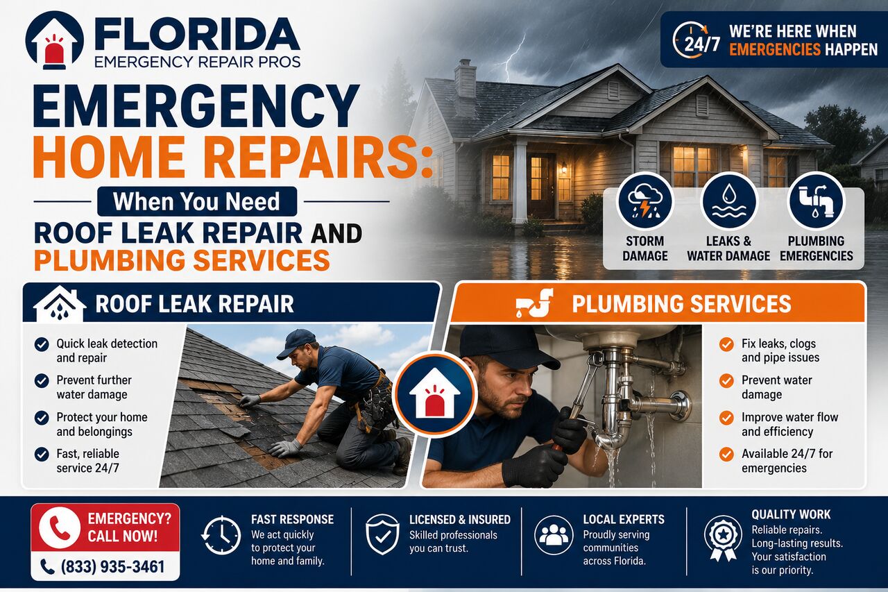 New York, Household Items, 24/7 Emergency Home Repair Services In Florida