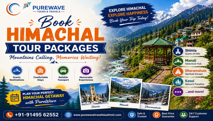 Mumbai, Travel, Book Himachal Tour Packages | Purewave Tours & Travels