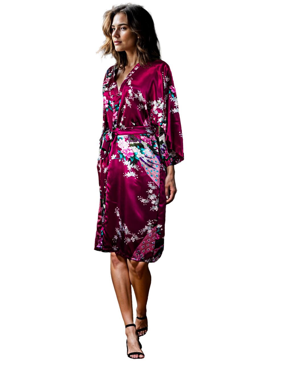 London, Business, Lightweight Kimono Robe Womens For Comfortable Homewear