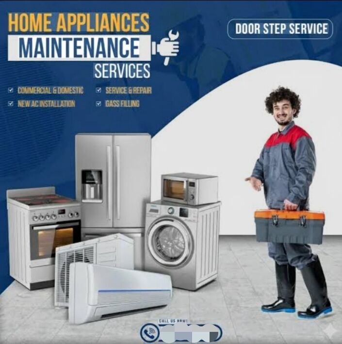 Riyadh, Air Conditioning, ✅now In Riyadh City Technician From India ✳️ Hyderabad Providing Door Step Service ✳️ For