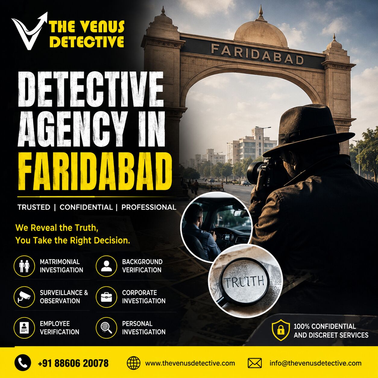 Faridabad, Legal, Top Detective In Faridabad &ndash; Professional Investigation Agency