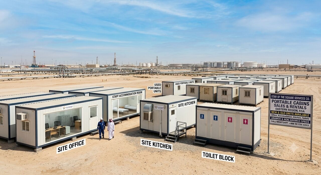 Abqaiq, Construction, Portable Cabins Available