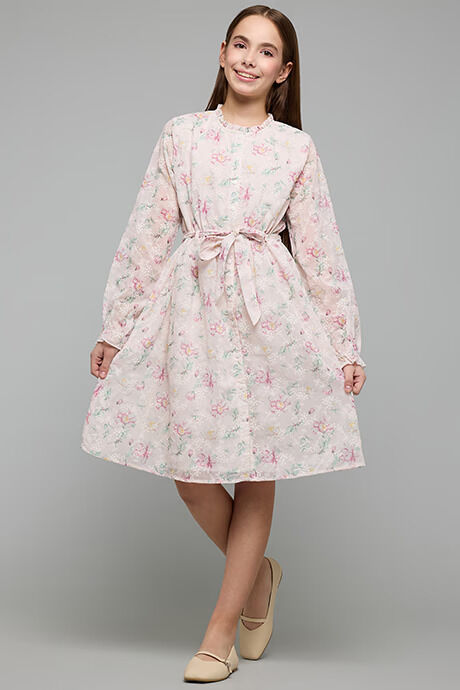 Dubai, Clothing & Accessories, AED 40,  Beige Dress For Girls &ndash; A Sweet Everyday Wardrobe Pick