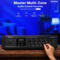 QAR 1730,  Secuview 480W Public Address Amplifier With 4 Zones