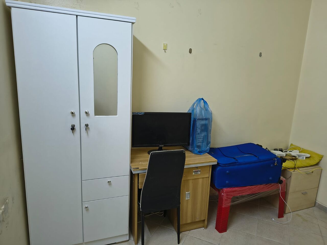 Al Malaz, Rooms for Rent, SAR 1250/month,  80 Sq. Meter,  Fully Furnished 1 Room For Rent Near Gosi Metro Station