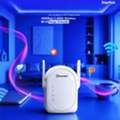 QAR 65,  Secuview 300Mbps 2.4GHz Wireless Wi-Fi Range Extender.