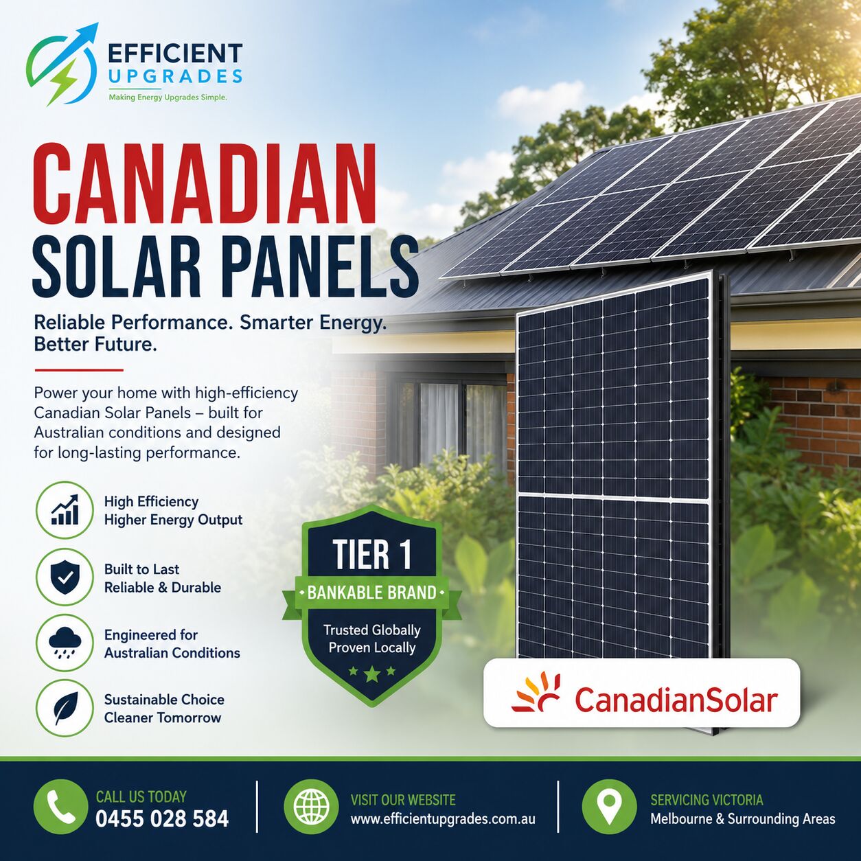 Melbourne, Electronics, AUD 4999,  ☀️ Canadian Solar Panels – Efficient Solar Solutions In Melbourne
