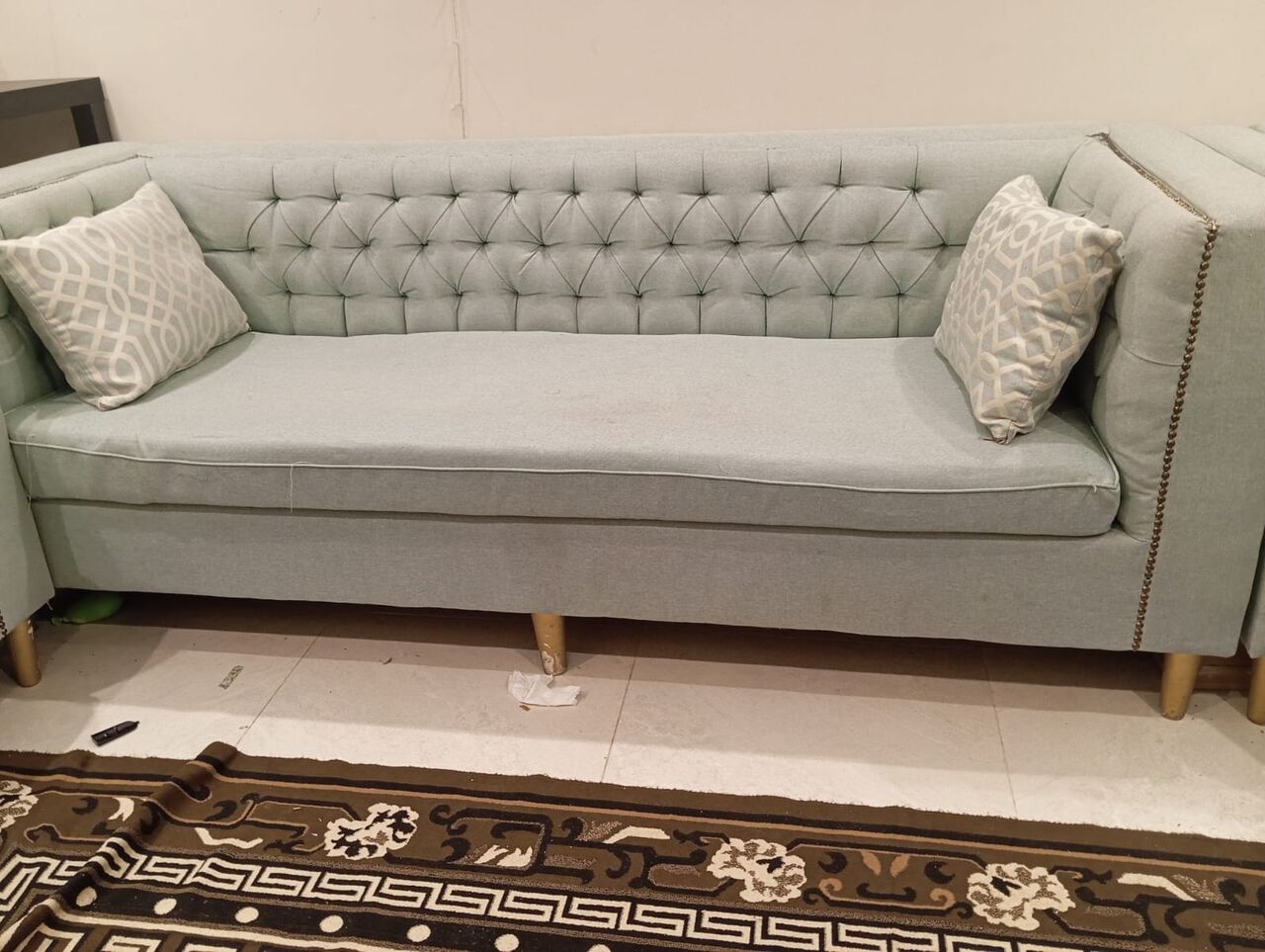 Hara, Furniture, SAR 400,  8 Seater Sofa Set & Fridge Slightly Used For Sale