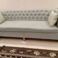 SAR 400,  8 Seater Sofa Set & Fridge Slightly Used For Sale
