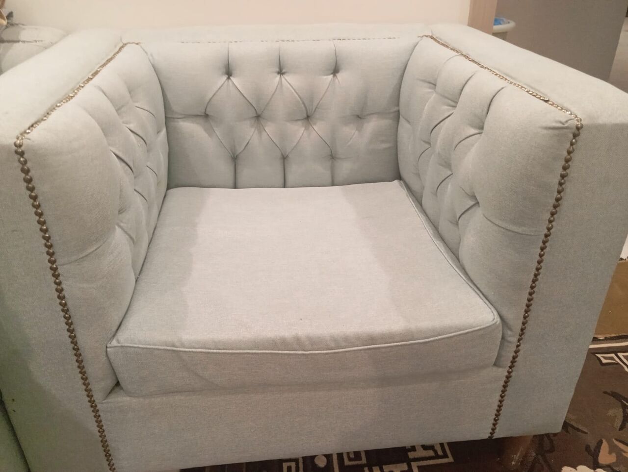 Hara, Furniture, SAR 400,  8 Seater Sofa Set & Fridge Slightly Used For Sale