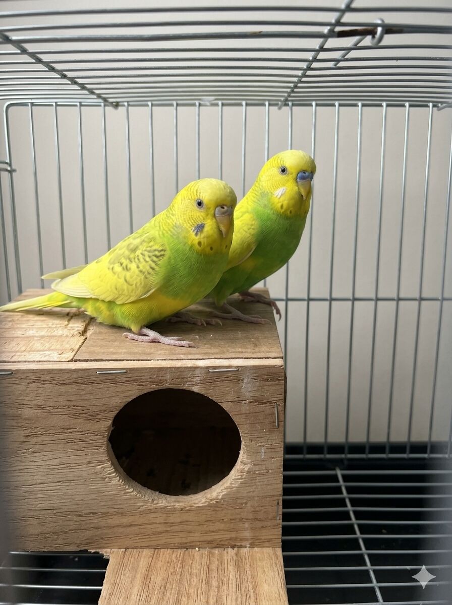 Al Malaz, Pet Supplies, SAR 180,  Budgies Pair With Eggs