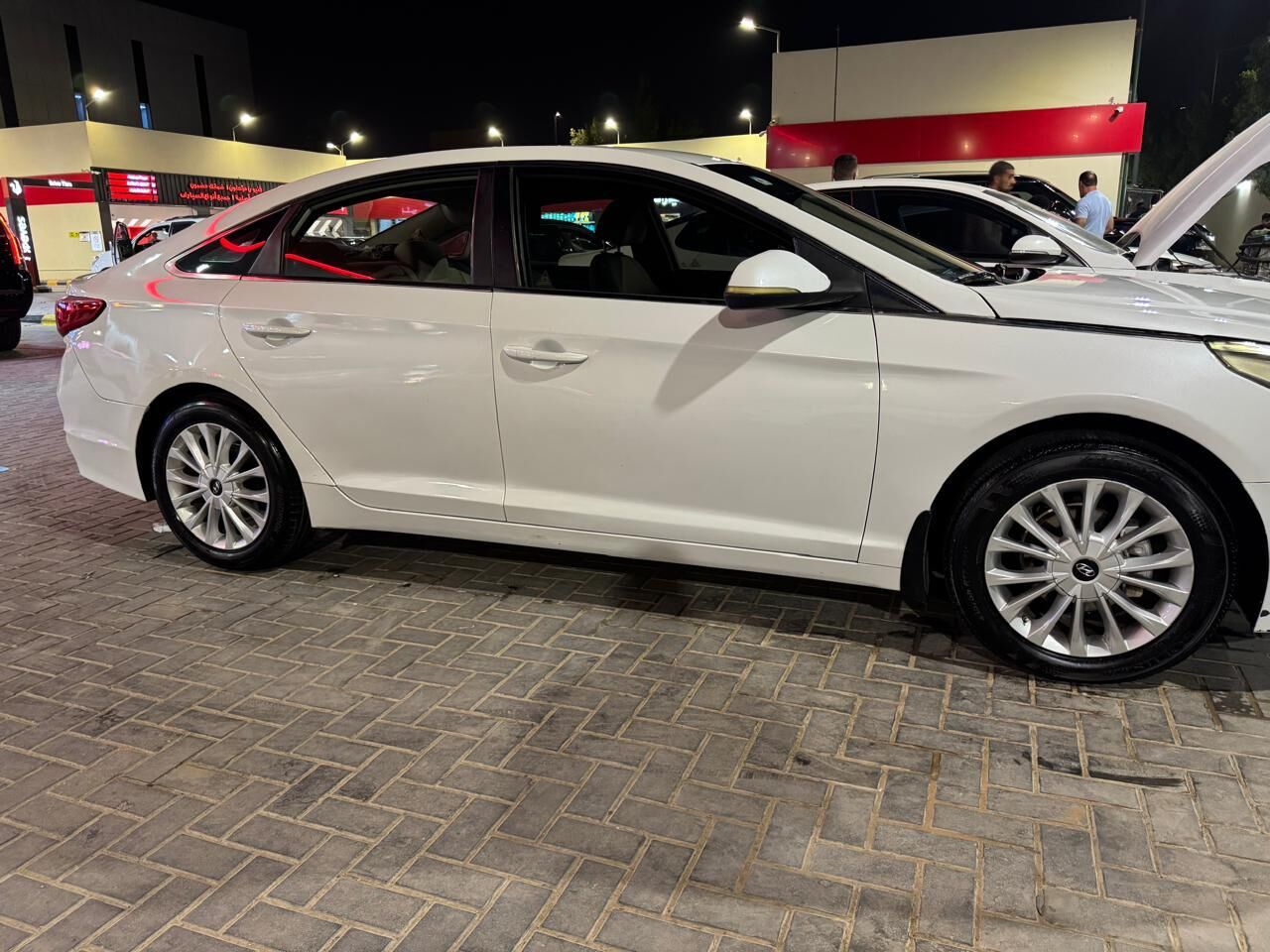 Riyadh, Vehicles, Cars & Trucks , SAR 26000,  Hyundai Sonata,  2016,  Automatic,  280 KM,   White For Sale (Good Condition)
