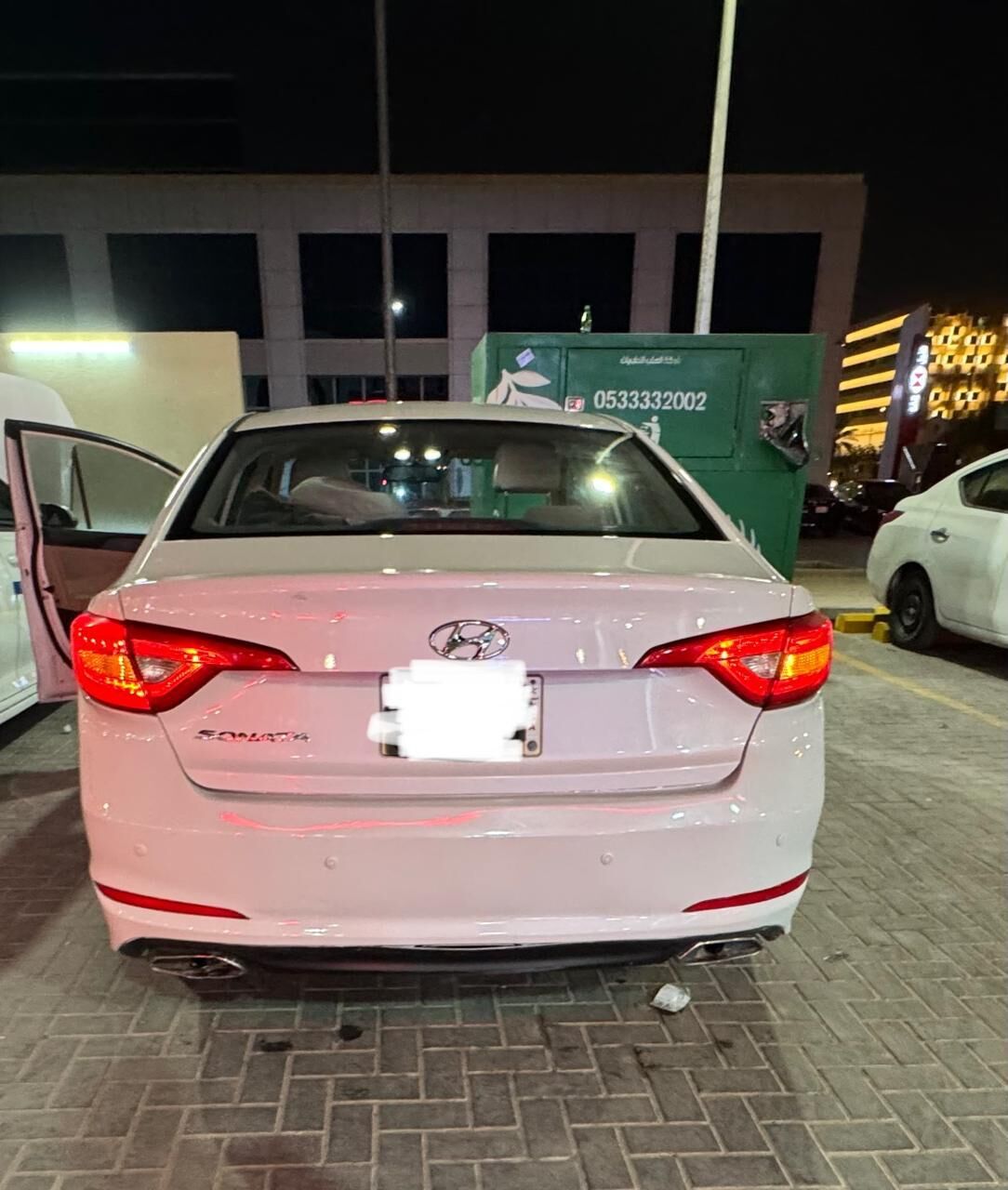 Riyadh, Vehicles, Cars & Trucks , SAR 26000,  Hyundai Sonata,  2016,  Automatic,  280 KM,   White For Sale (Good Condition)