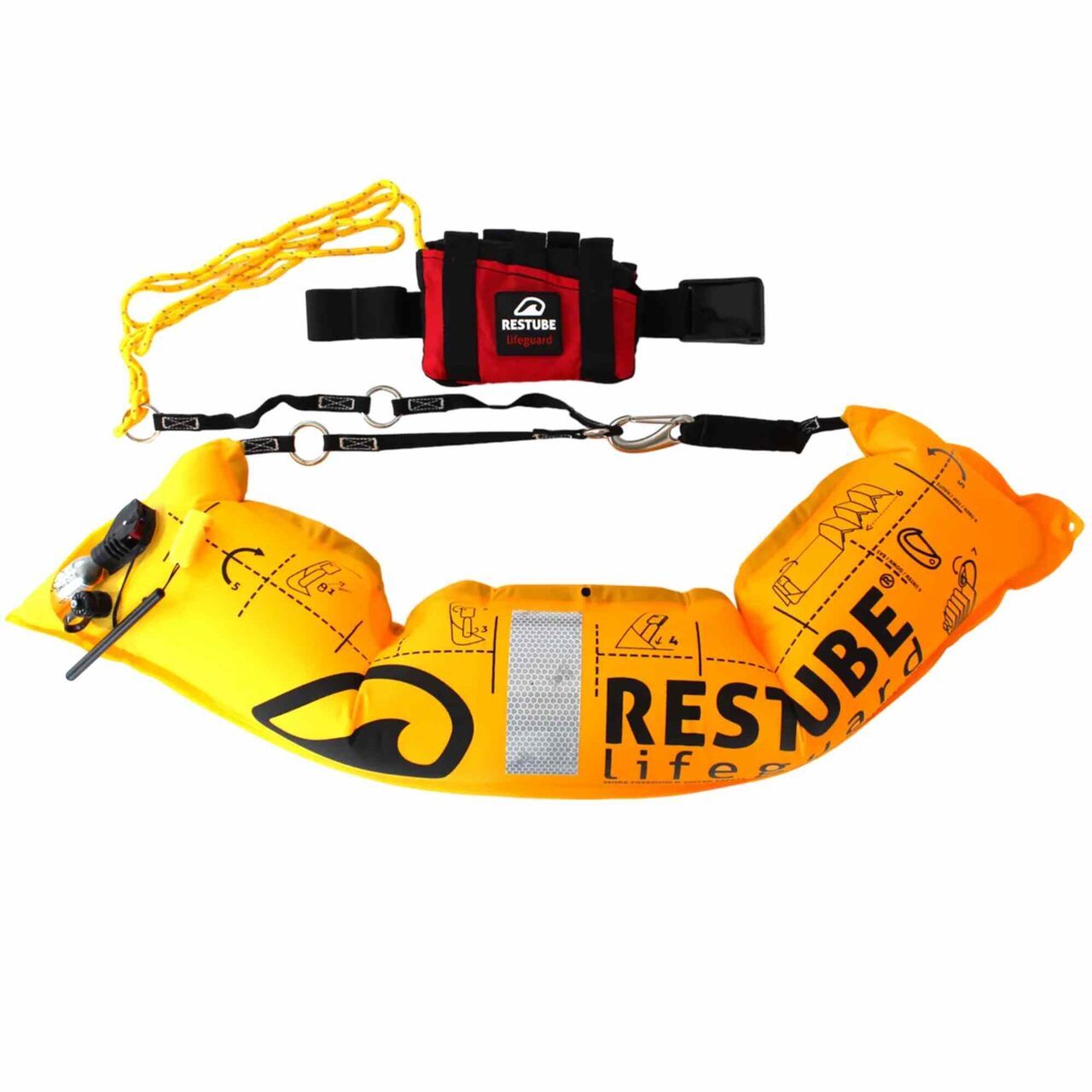 New York, Free Items, USD 145,  Water Safety Products | Restube Lifeguard Rescue Buoy
