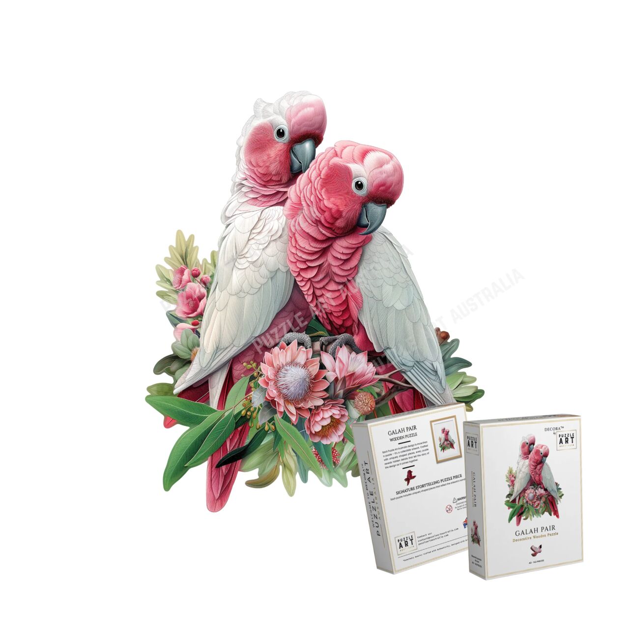 Sydney, Baby & Kid Stuff, AUD 55,  Galah Pair - Puzzle Art Australia - Galah Puzzle