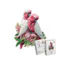 AUD 55,  Galah Pair - Puzzle Art Australia - Galah Puzzle