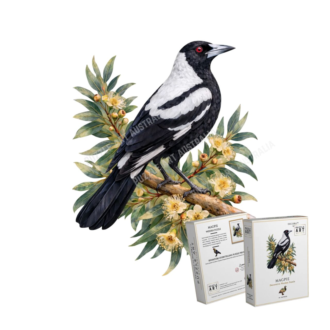 Sydney, Baby & Kid Stuff, AUD 55,  Magpie - Puzzle Art Australia - Australian Magpie Puzzle