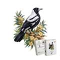 AUD 55,  Magpie - Puzzle Art Australia - Australian Magpie Puzzle