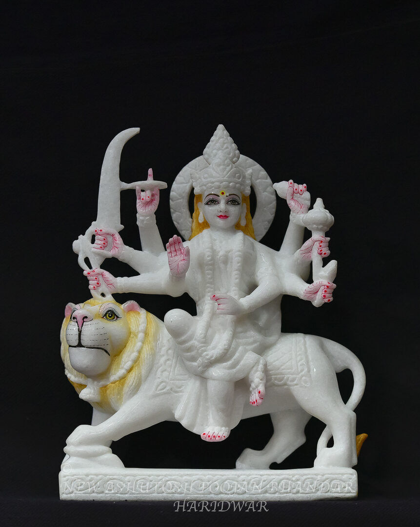 Mumbai, Business, Shree Durga Mata Marble Idol From New Ashutosh Poojan Bhandar