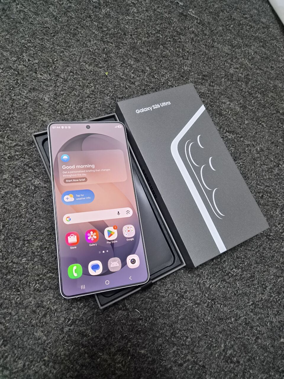Al Rahmaniyah, Mobile Phones, SAR 3450,  Samsung Galaxy S26 Ultra White 12gb 256gb New Few Days Used Only