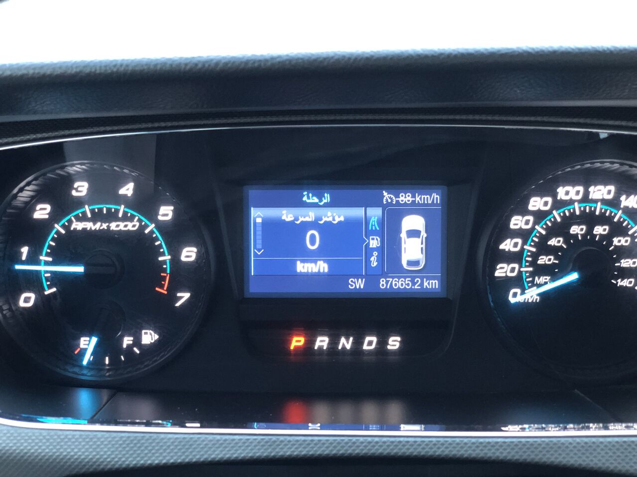 Jubail, Vehicles, Cars & Trucks , SAR 69800,  2017 Ford Taurus SE (Al Jazirah Vehicles Agency), Low Mileage (87,000 Km), Original Factor,  2017,  87000 KM,  Jubail Down Town