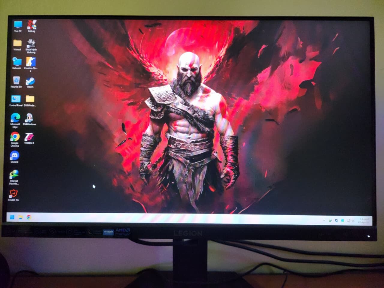 Jeddah, Computers, SAR 550,  Lenovo Legion 24-10 24 Inch 240hz Gaming LCD Monitor