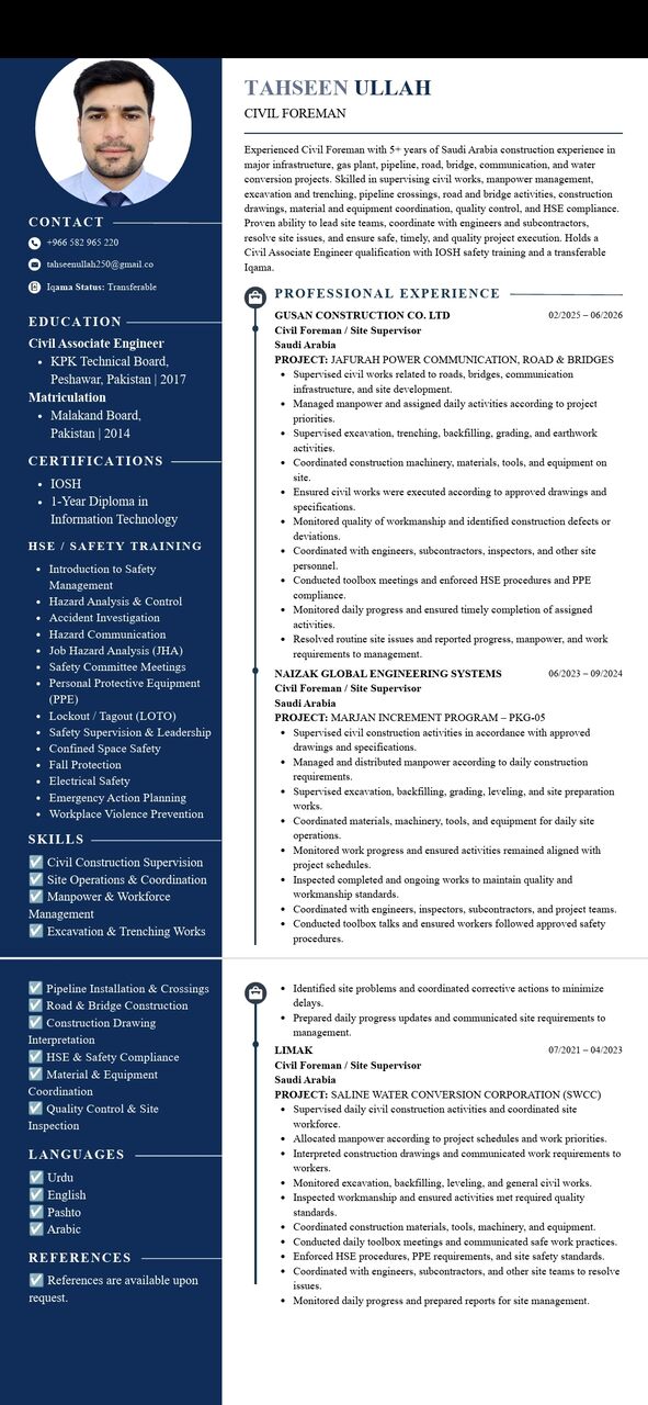 Madinah, Job Seekers, Civil Forman